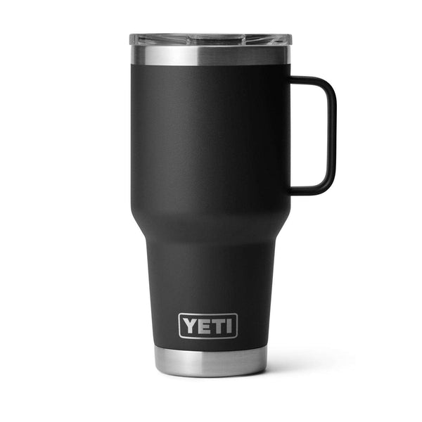 YETI Rambler 30 oz Travel Mug with Stronghold Lid, Black