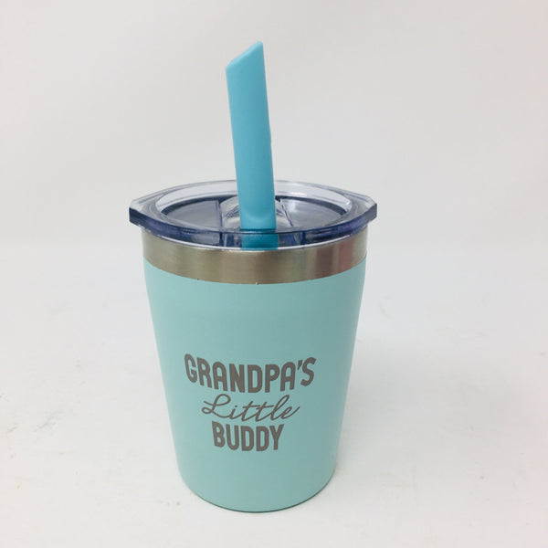 9 oz Child Stainless Tumbler w/ Straw - My Secret Garden