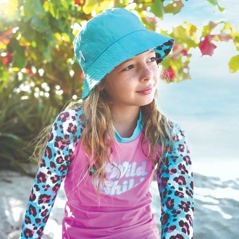 Children's Reversible Bucket Hat - My Secret Garden