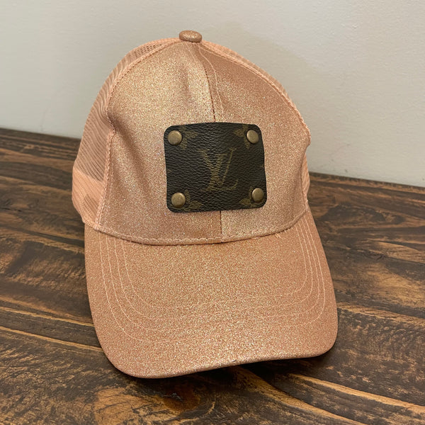 Keep It Gypsy Upcycled LV Patch Ball Cap - ShopperBoard