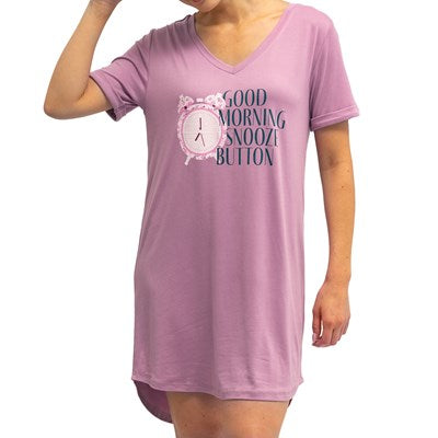 Secret Garden Women's Long Sleeve Sleep Shirt - Little Sleepies