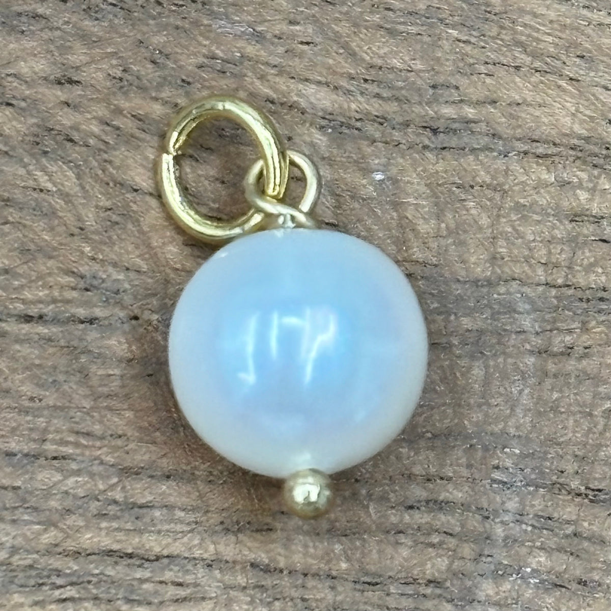 Round Pearl Charm