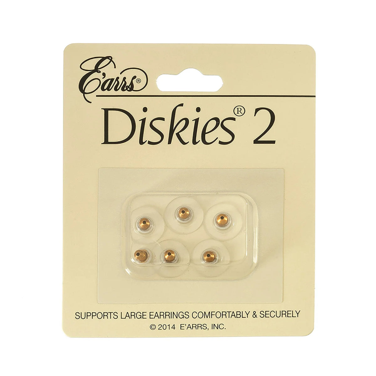 Diskies 2 Earring Backs