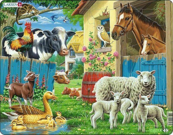 Farm Animals 23pc Children&#39;s Puzzle