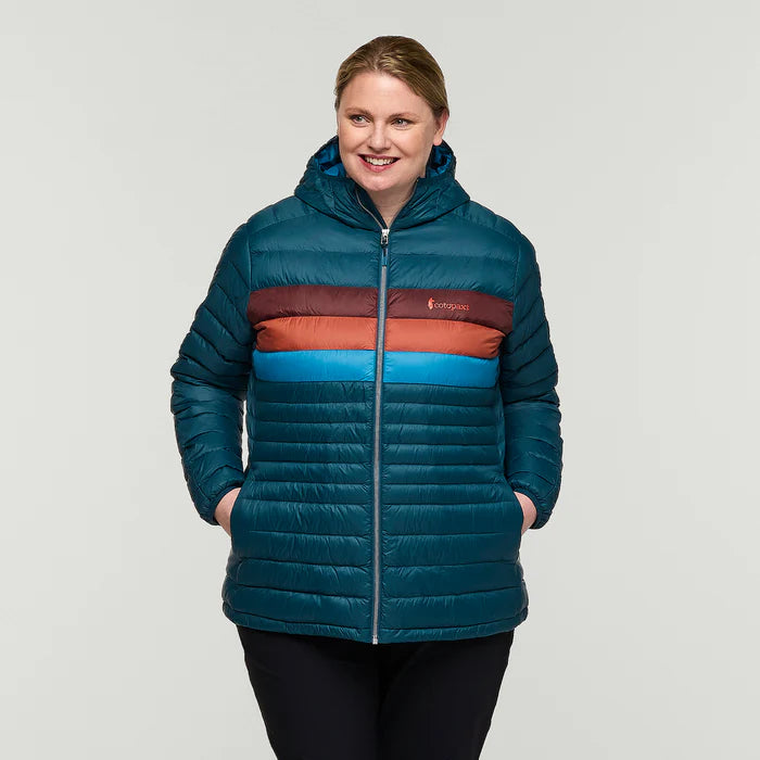 Cotopaxi Women&#39;s Fuego Down Hooded Jacket