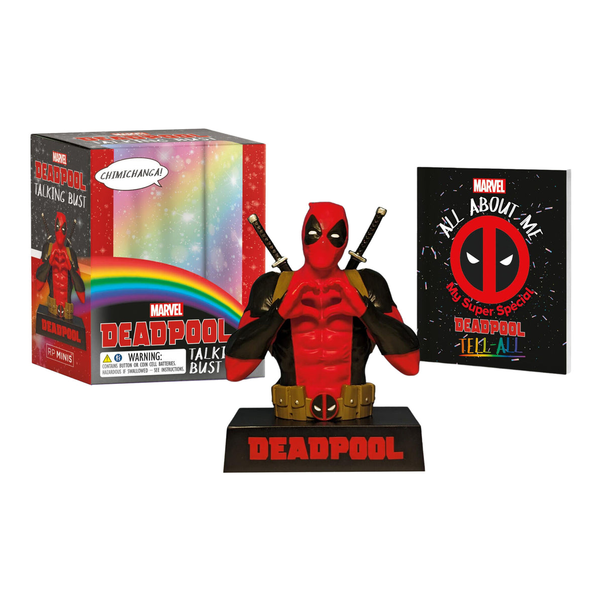 Marvel Deadpool Talking Bust Mini