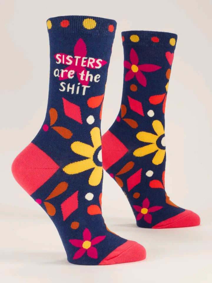 Sisters Are The Shit W-Crew Socks