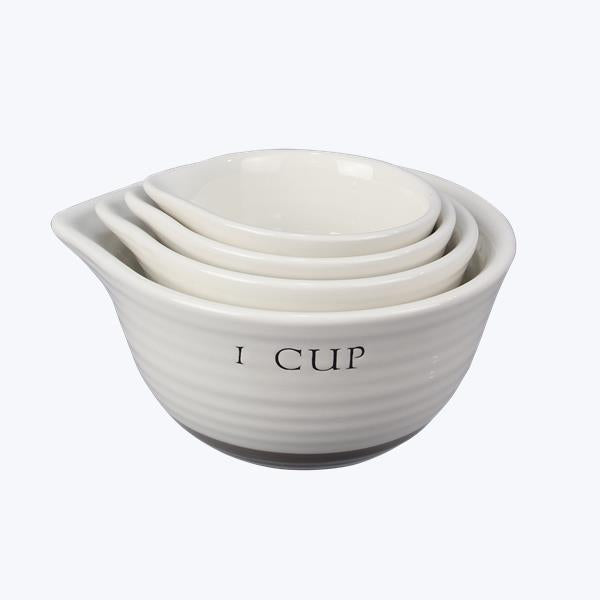 Set/4 Ceramic Measuring Cups