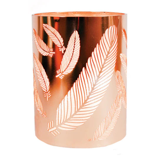 Copper Feathers Select-a-Shade for Scentchip Lantern