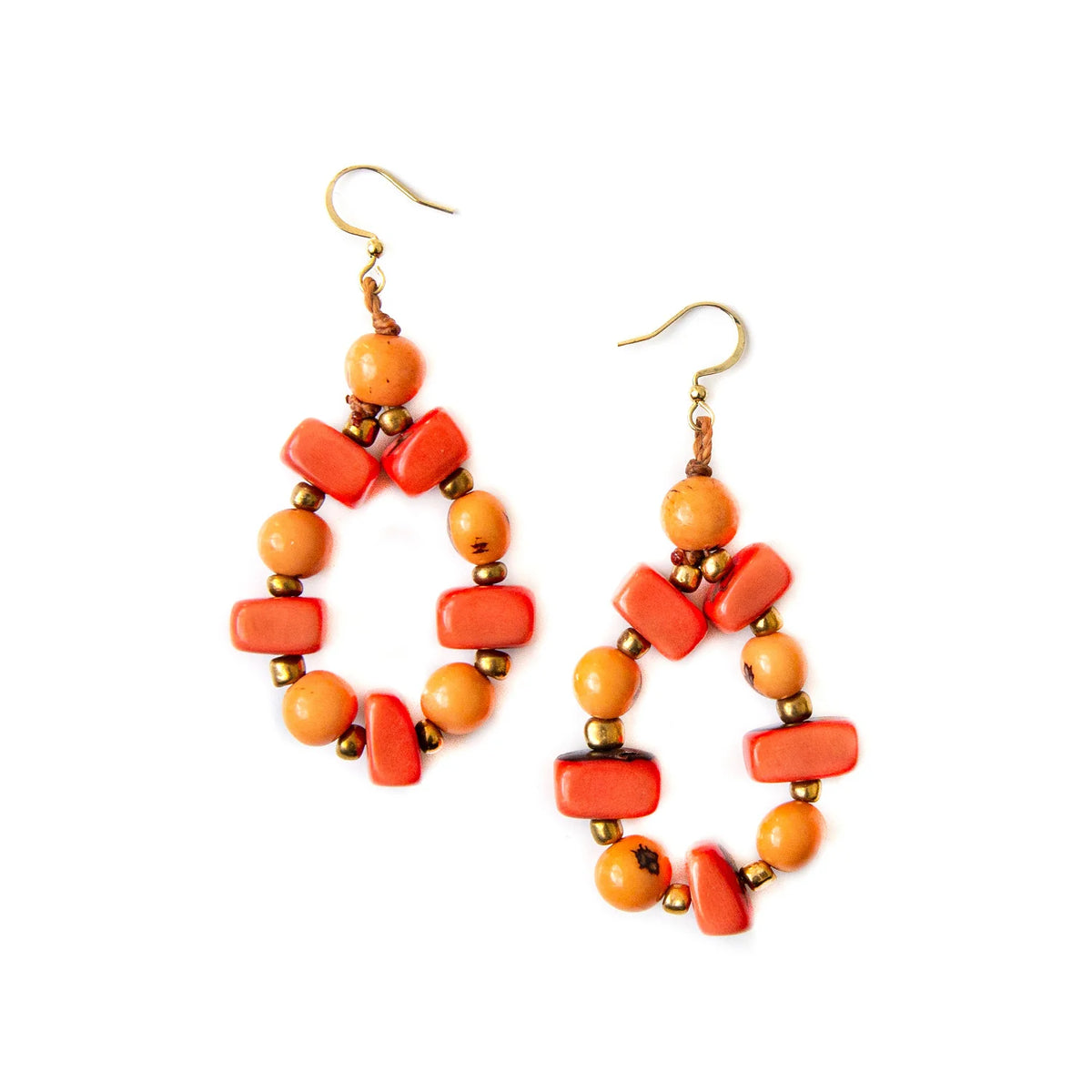 Tagua Julie Earrings