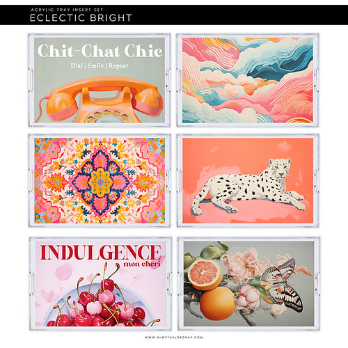 Eclectic Bright Interchangeable Inserts