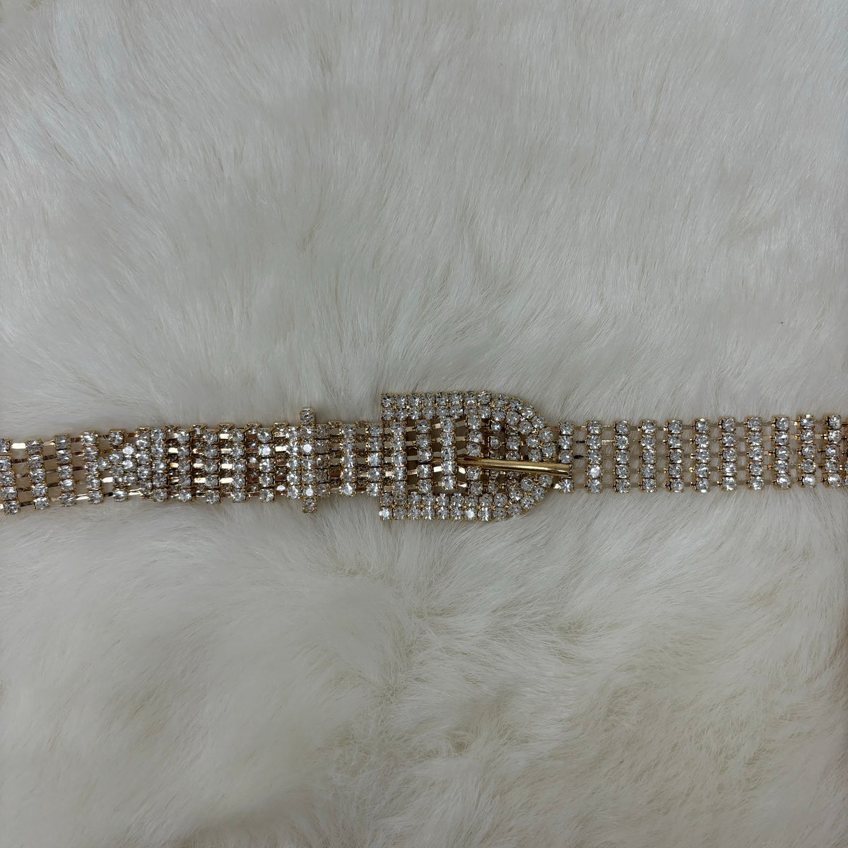 Gold Rhinestone Belt