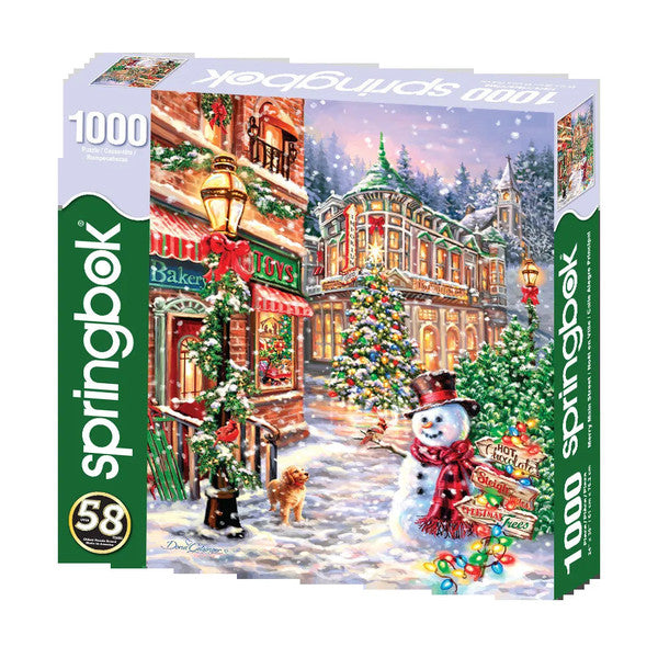 Springbok Merry Main Street 1000pc Puzzle