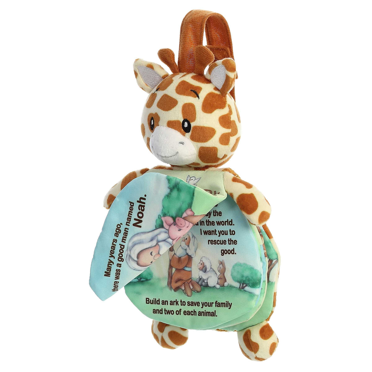 Story Pals Noah&#39;s Ark Giraffe Plush Book