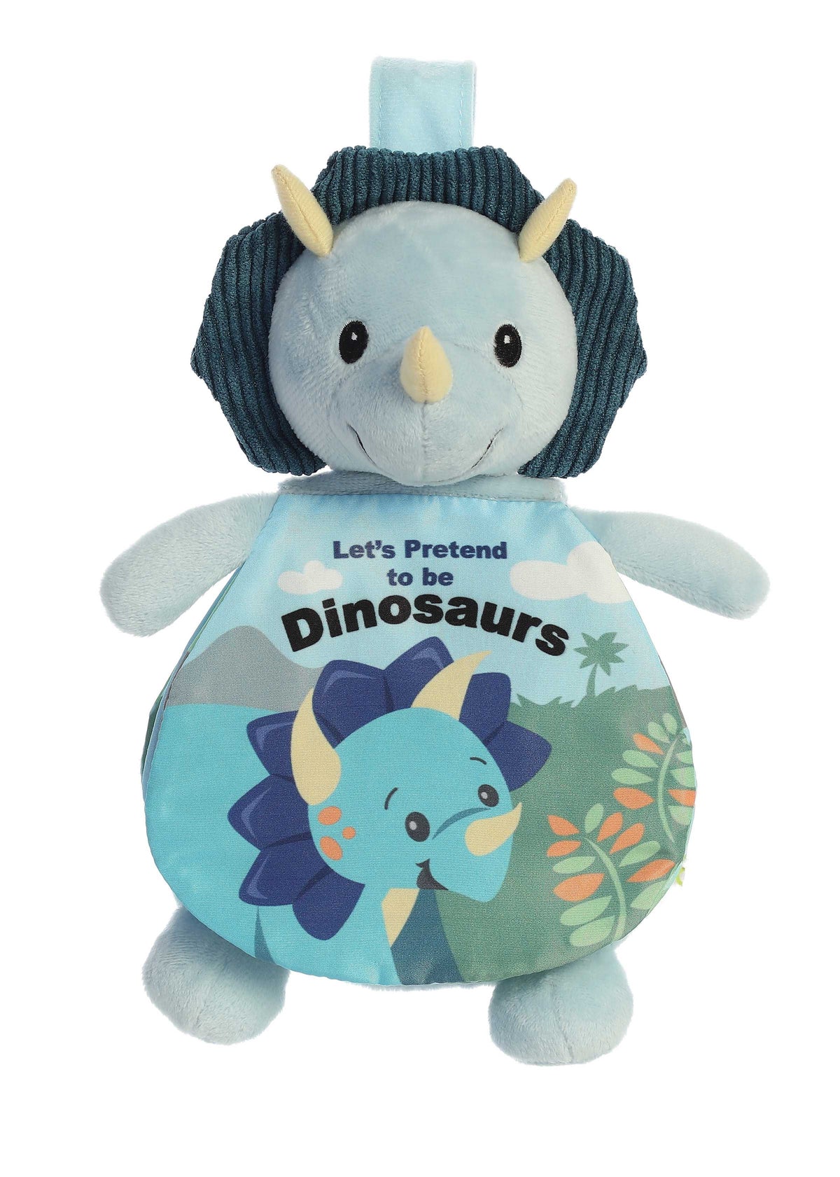 Story Pals Let&#39;s Pretend to Be Dinosaurs Plush Book