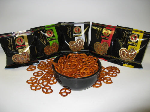 American Gourmet Mini Flavored Pretzels 2oz Bag