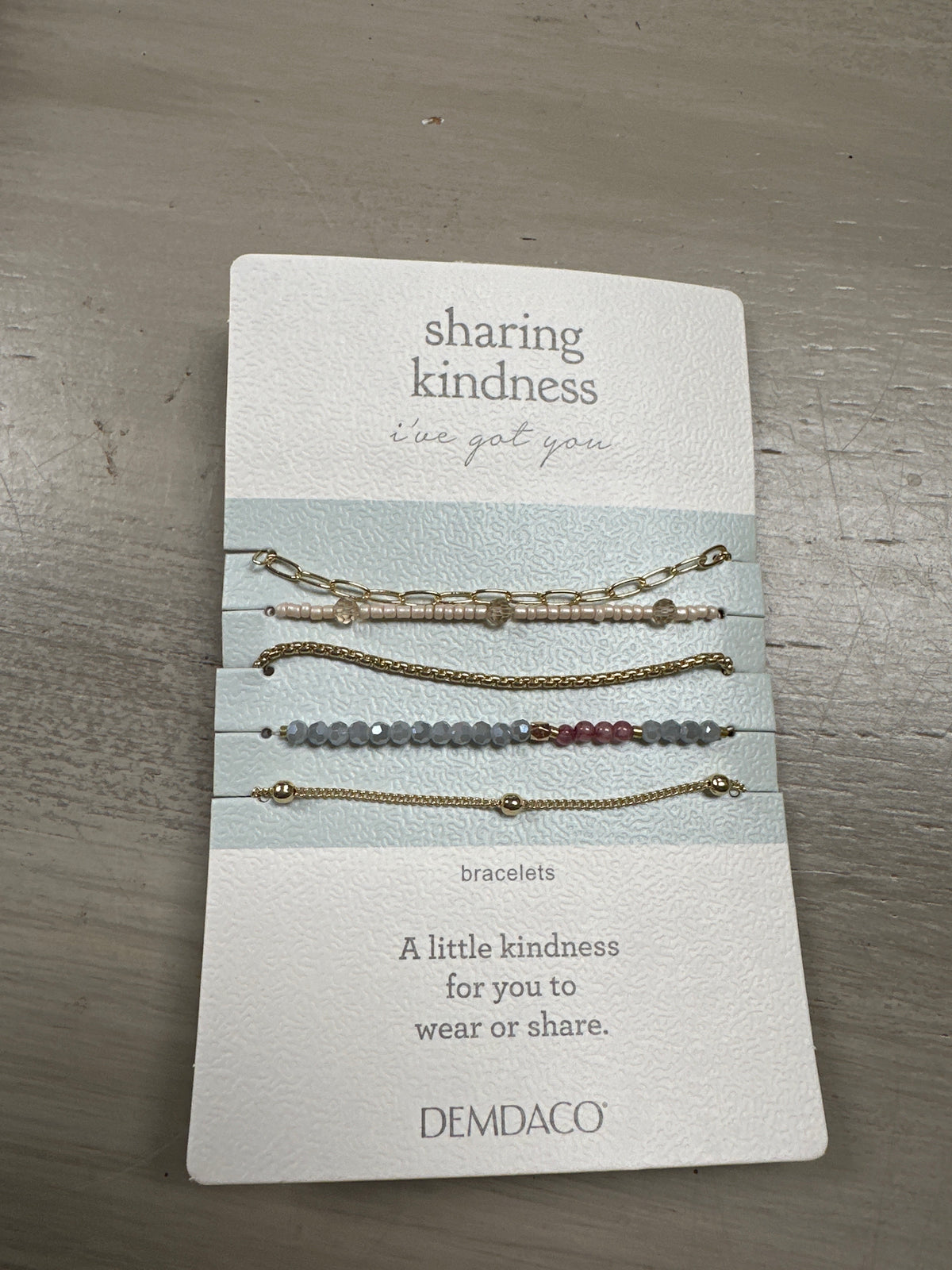 Sharing kindness bracelet