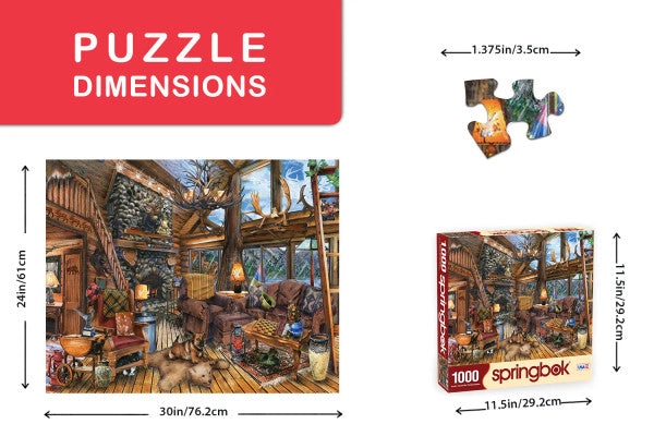 The Hunting Lodge 1000pc Puzzle