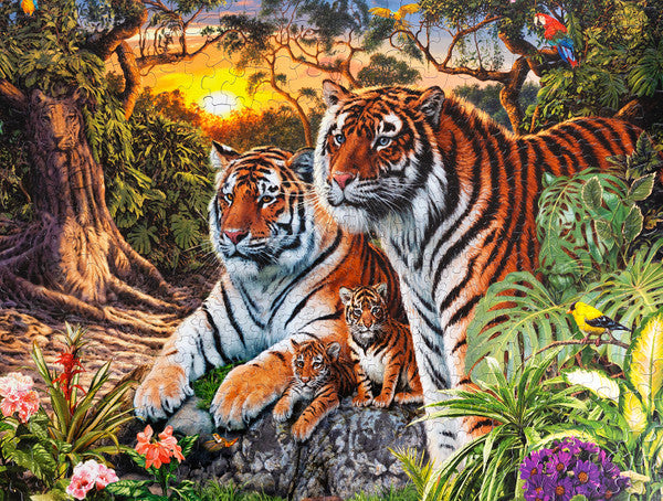 Springbok Hidden Tigers 400pc Puzzle