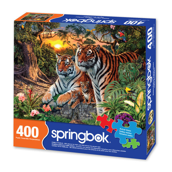 Springbok Hidden Tigers 400pc Puzzle