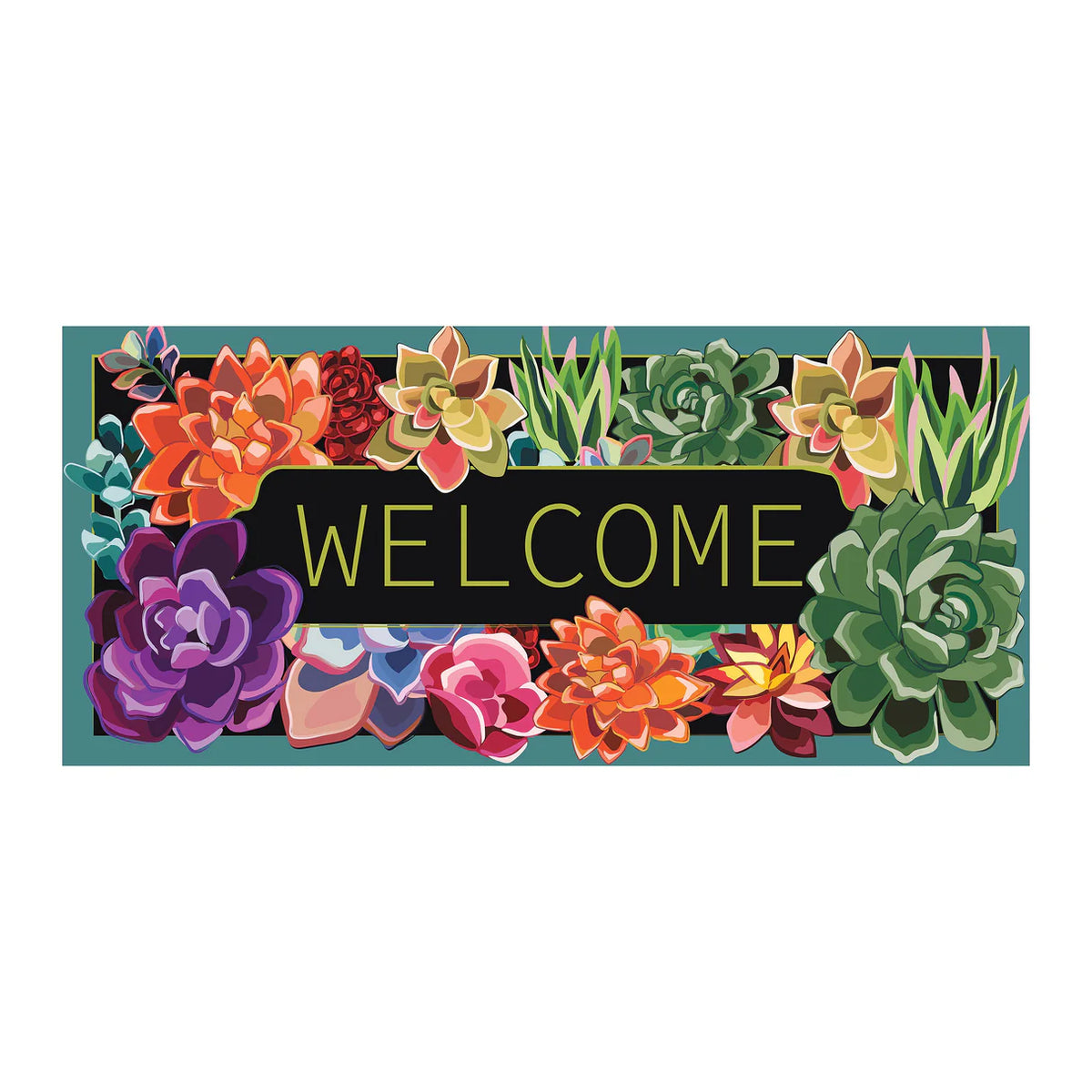 Summer Succulent Sassafras Switch Mat