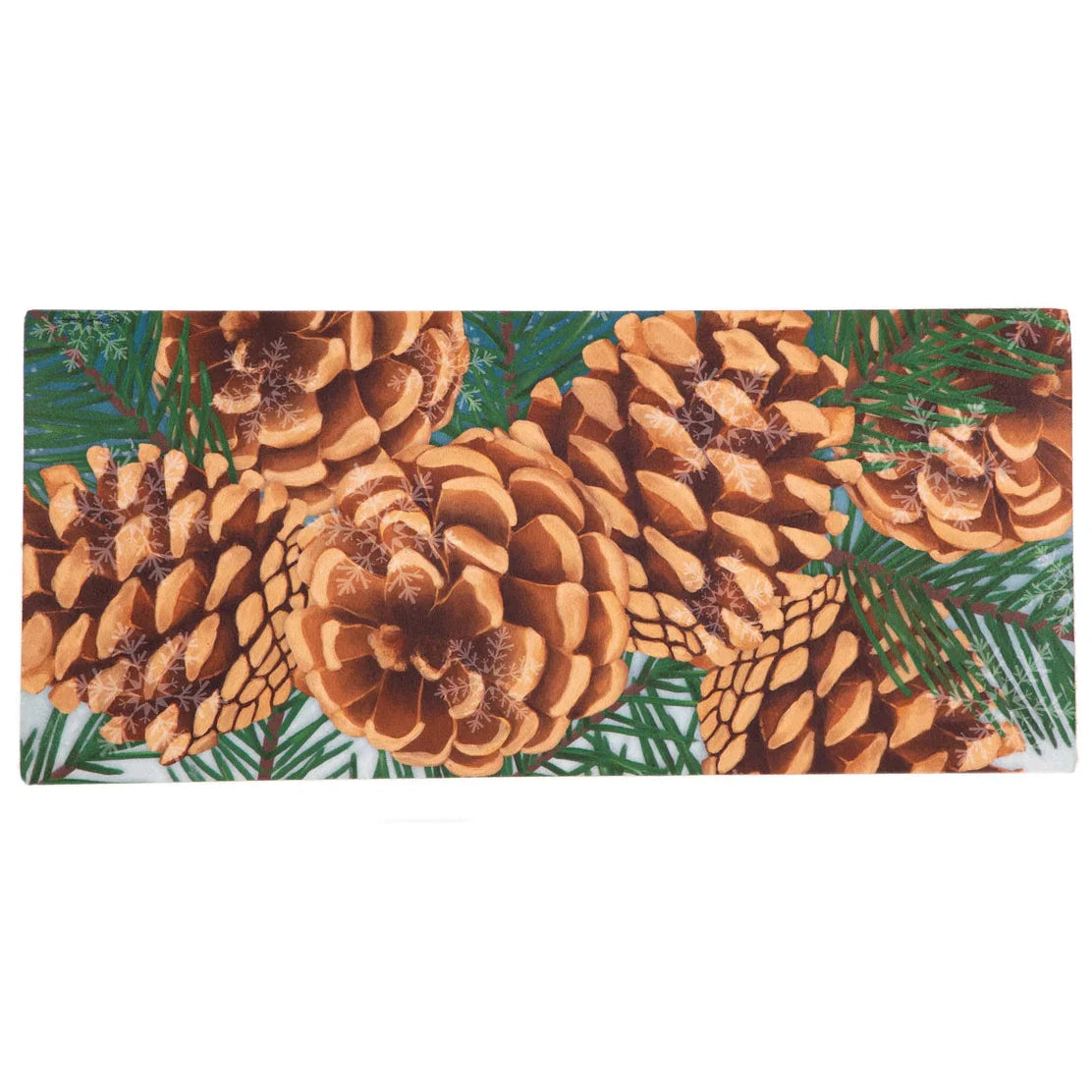 Winter Pine Cone Sassafras Insert Mat