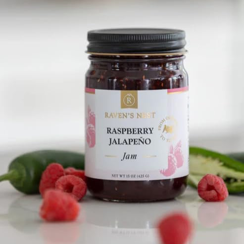 Raspberry Jalapeno Jam 15oz