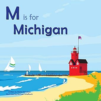 M Is For Michigan Board Book