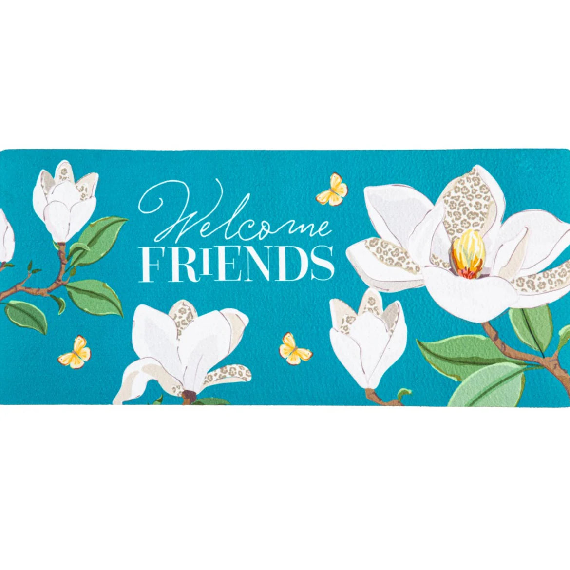 Leopard Magnolia Welcome Sassafras Switch Mat Insert