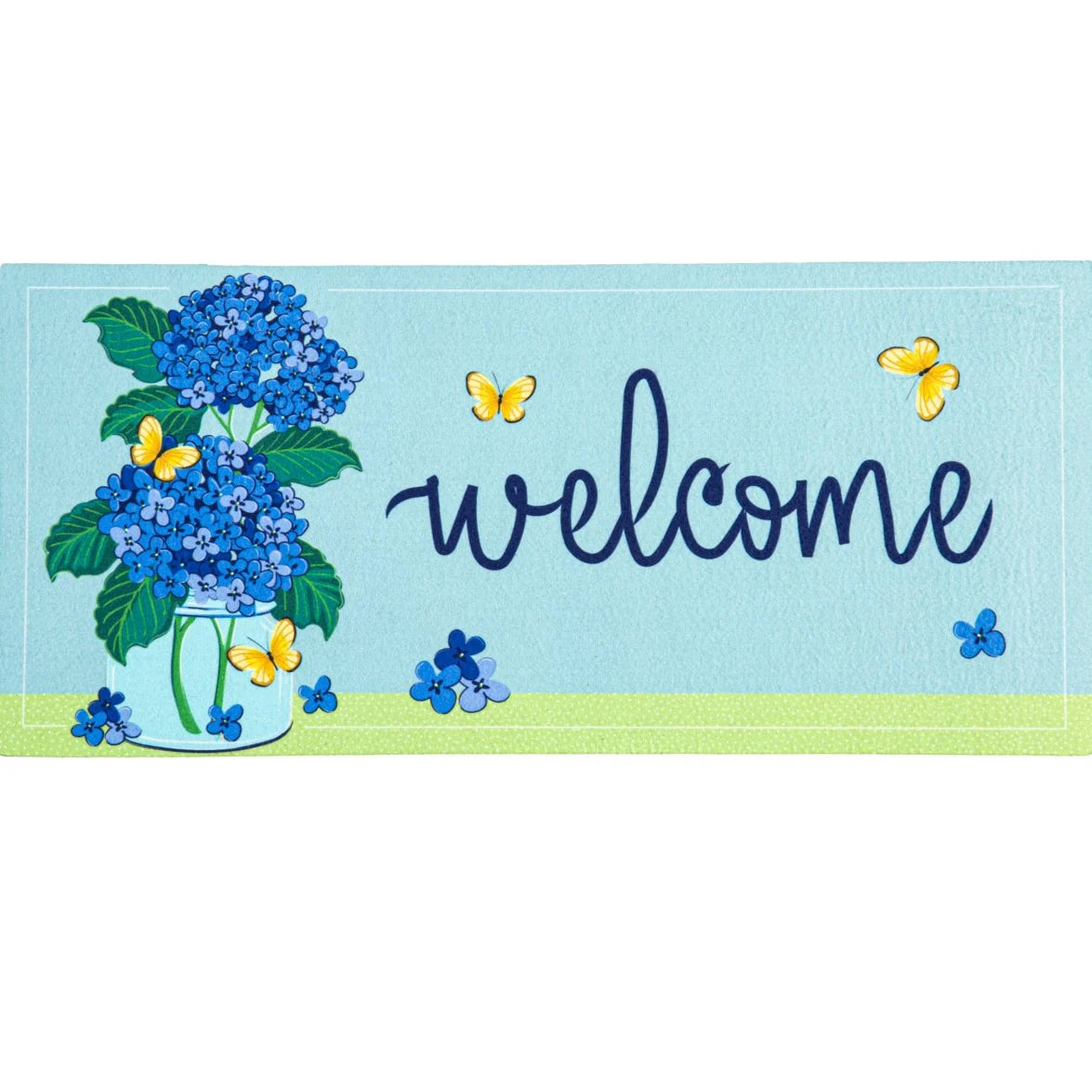 Welcome Home Hydrangeas Sassafras Switch Mat Insert