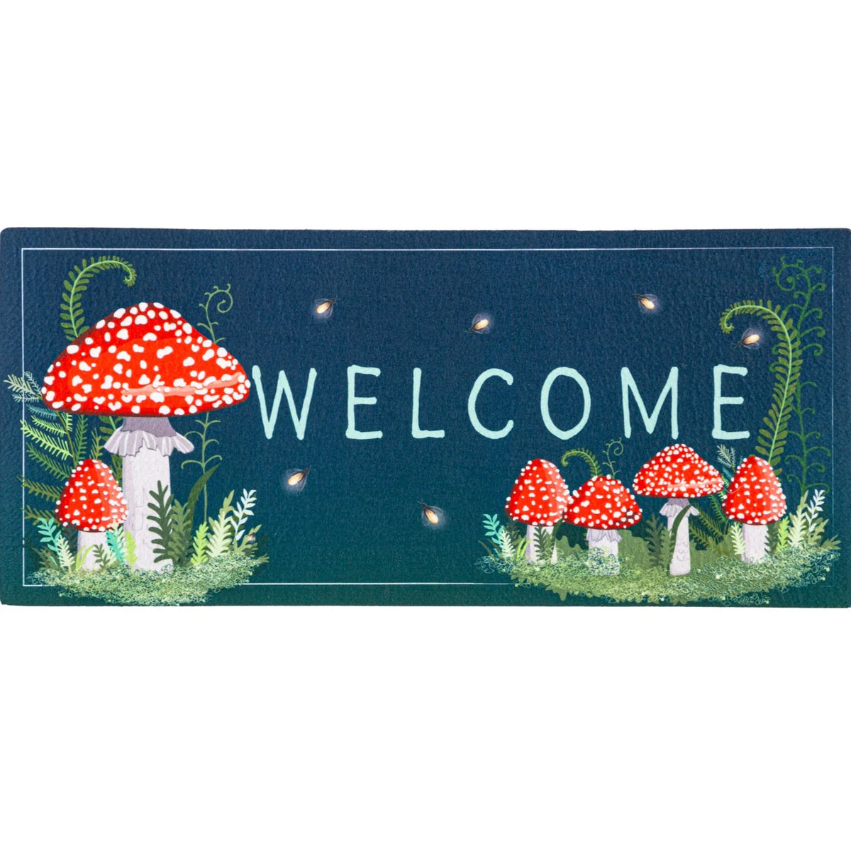 Welcome Friends Mushroom Sassafras Switch Mat Insert