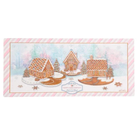 Season&#39;s Greetings Gingerbread Sassafras Insert Mat