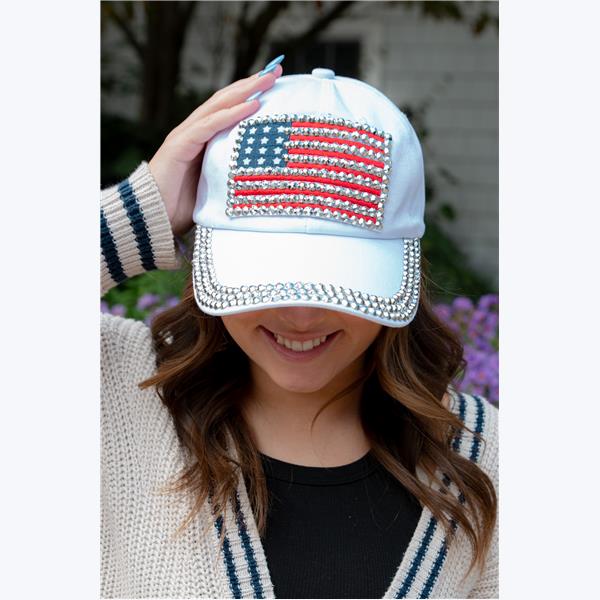 White Flag USA Trucker Hat