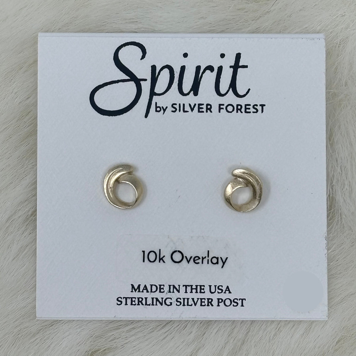 Sm Curl Post Earring Spirit