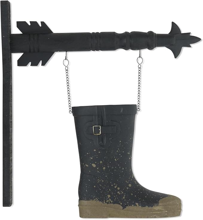 Black Resin Rainboot for Arrow Holder