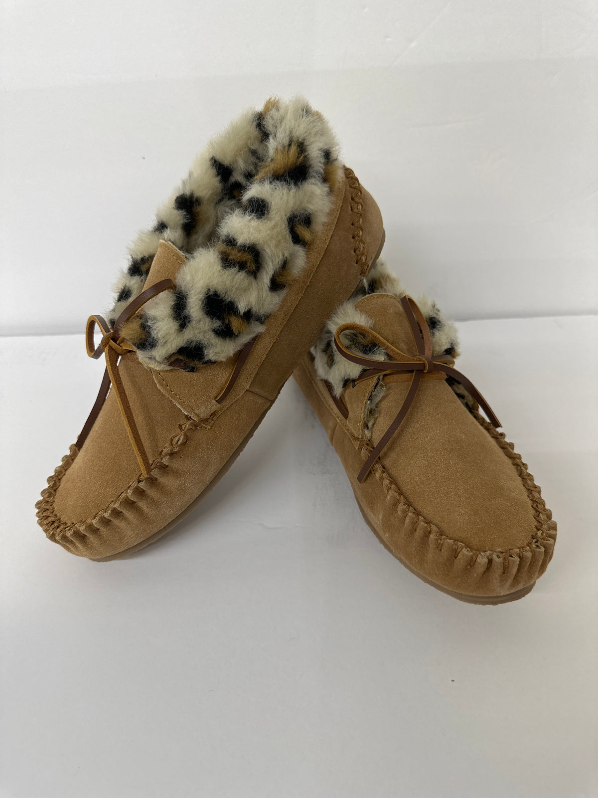 Minnetonka cinnamon slippers