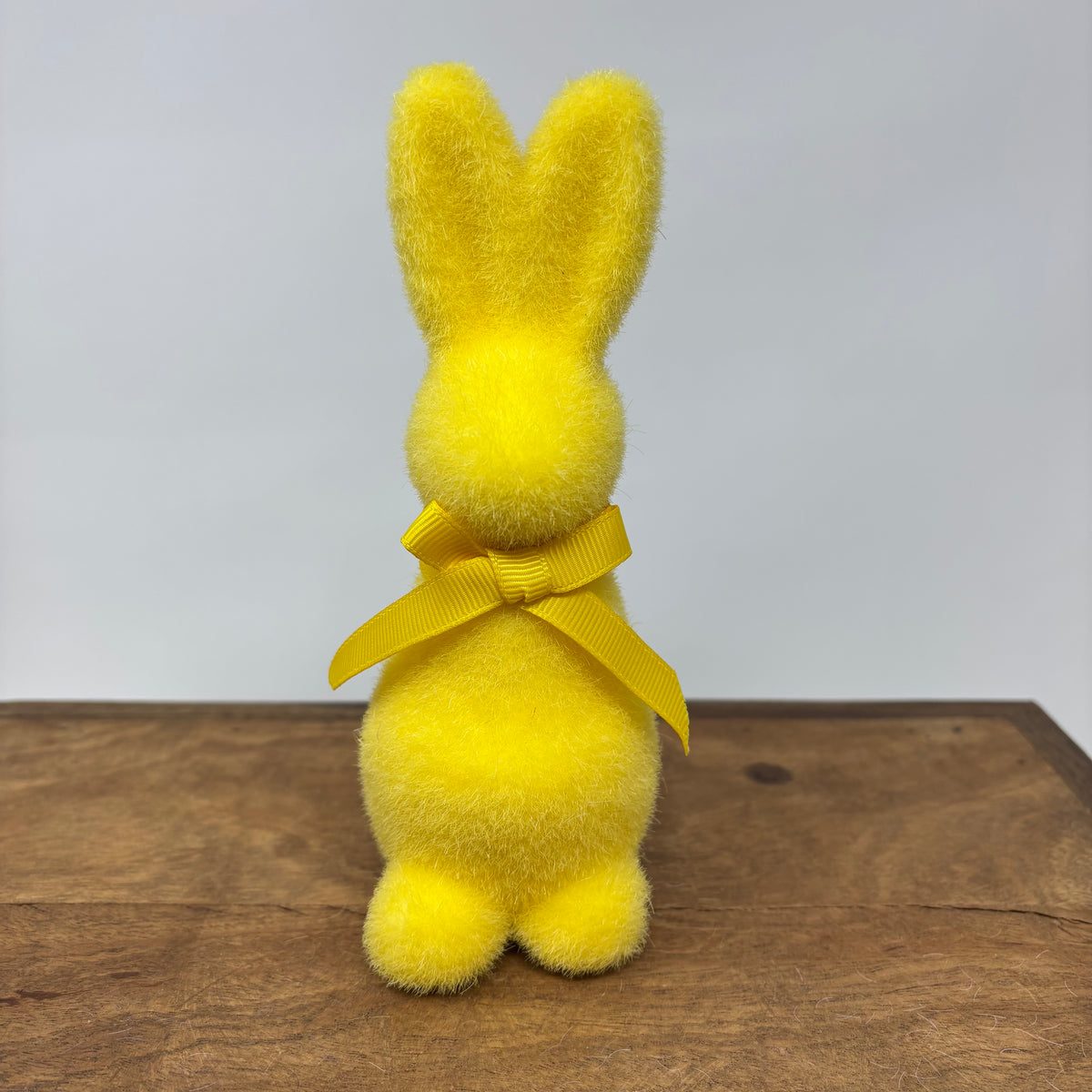 Flocked Easter Bunny 6.25&quot;