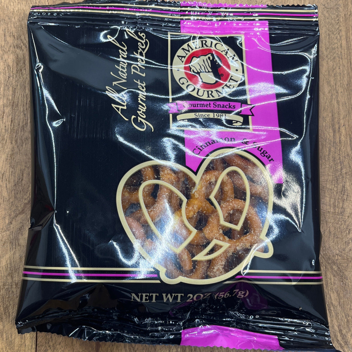 American Gourmet Mini Flavored Pretzels 2oz Bag