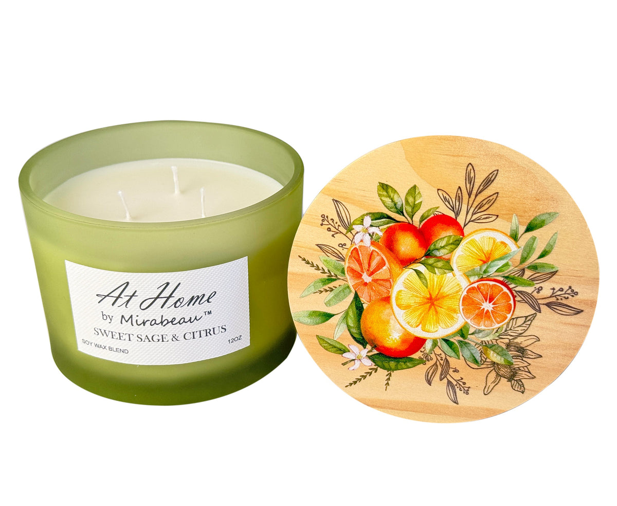 Sweet Sage &amp; Citrus Mirabeau Candle