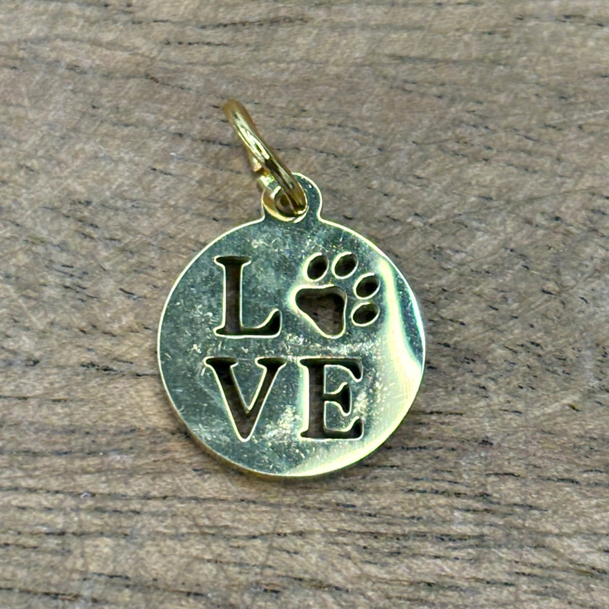 Love Paw Disc Charm