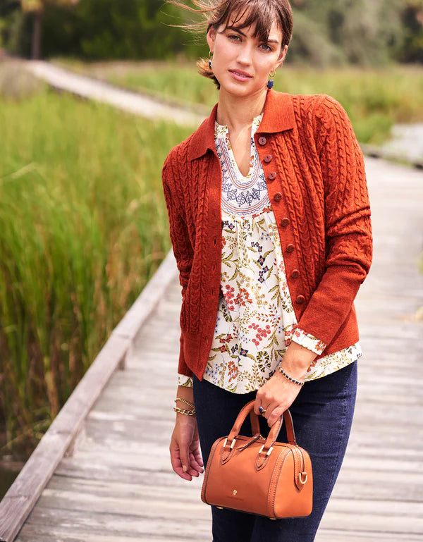 Sahira Blouse Marsh Boardwalk Floral Sprigs