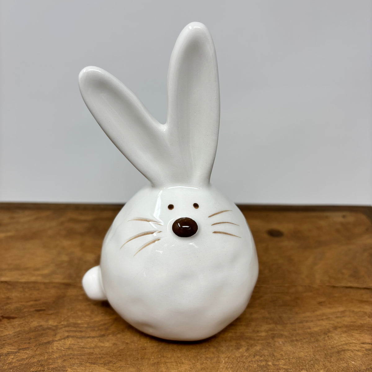 Dolomite Bunny Head Figurine