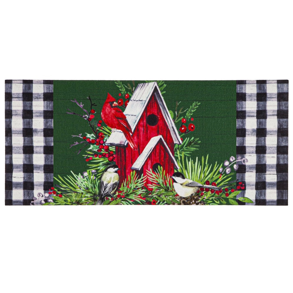 Christmas Cardinal Sassafras Insert Mat