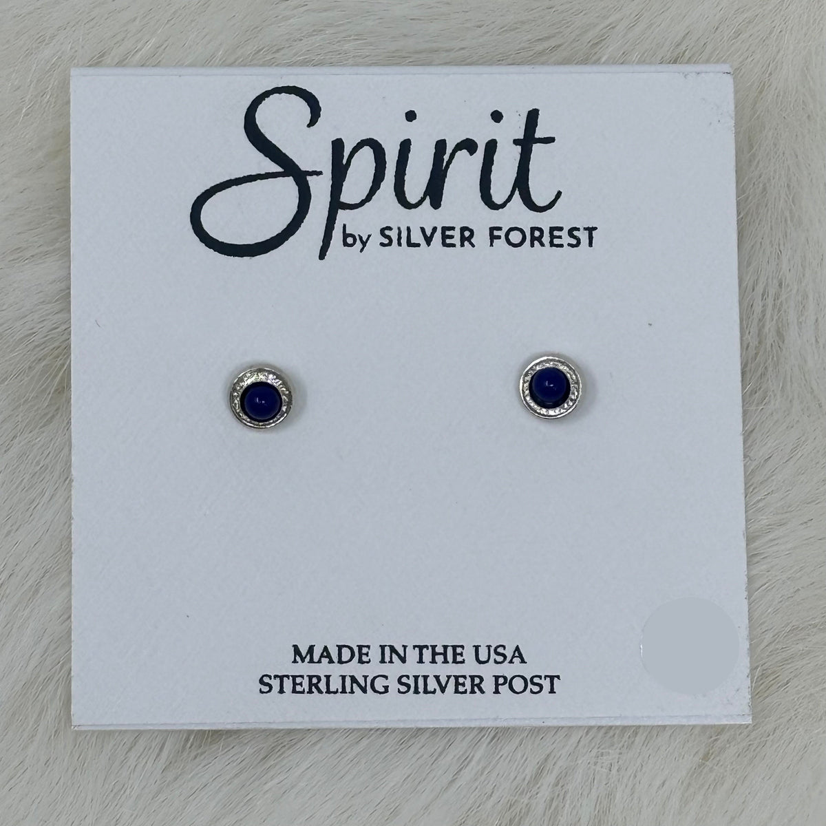 Simple Stone Stud Earring Spirit