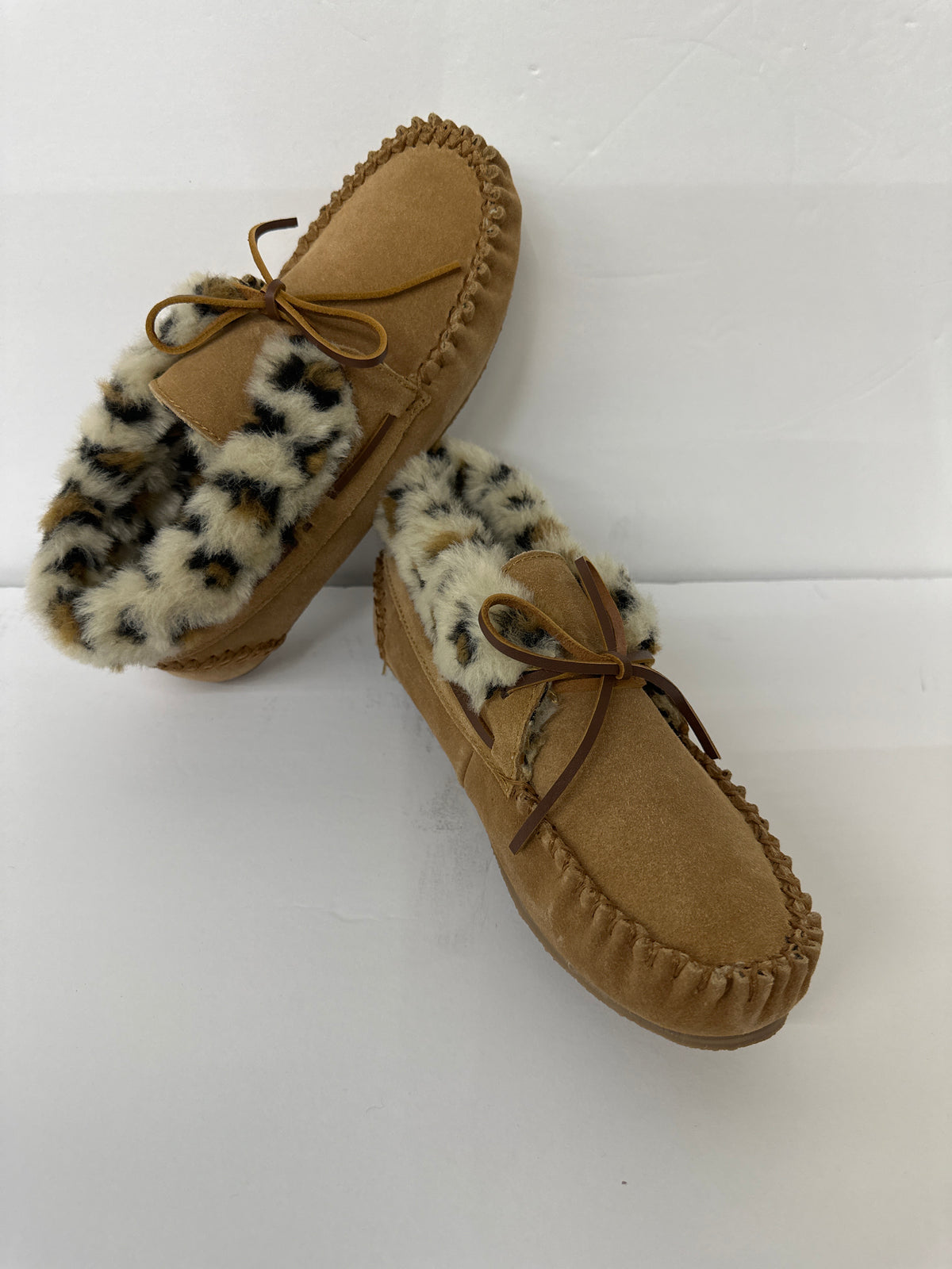 Minnetonka cinnamon slippers