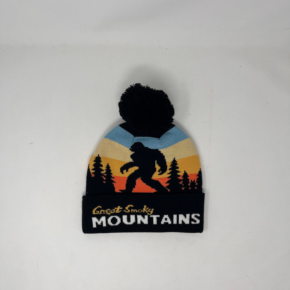 Sasquatch In Smokey Mt. w/Removeable Pom Beanie