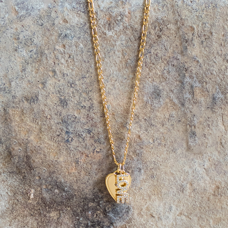 Figaro Gold Charm Chain