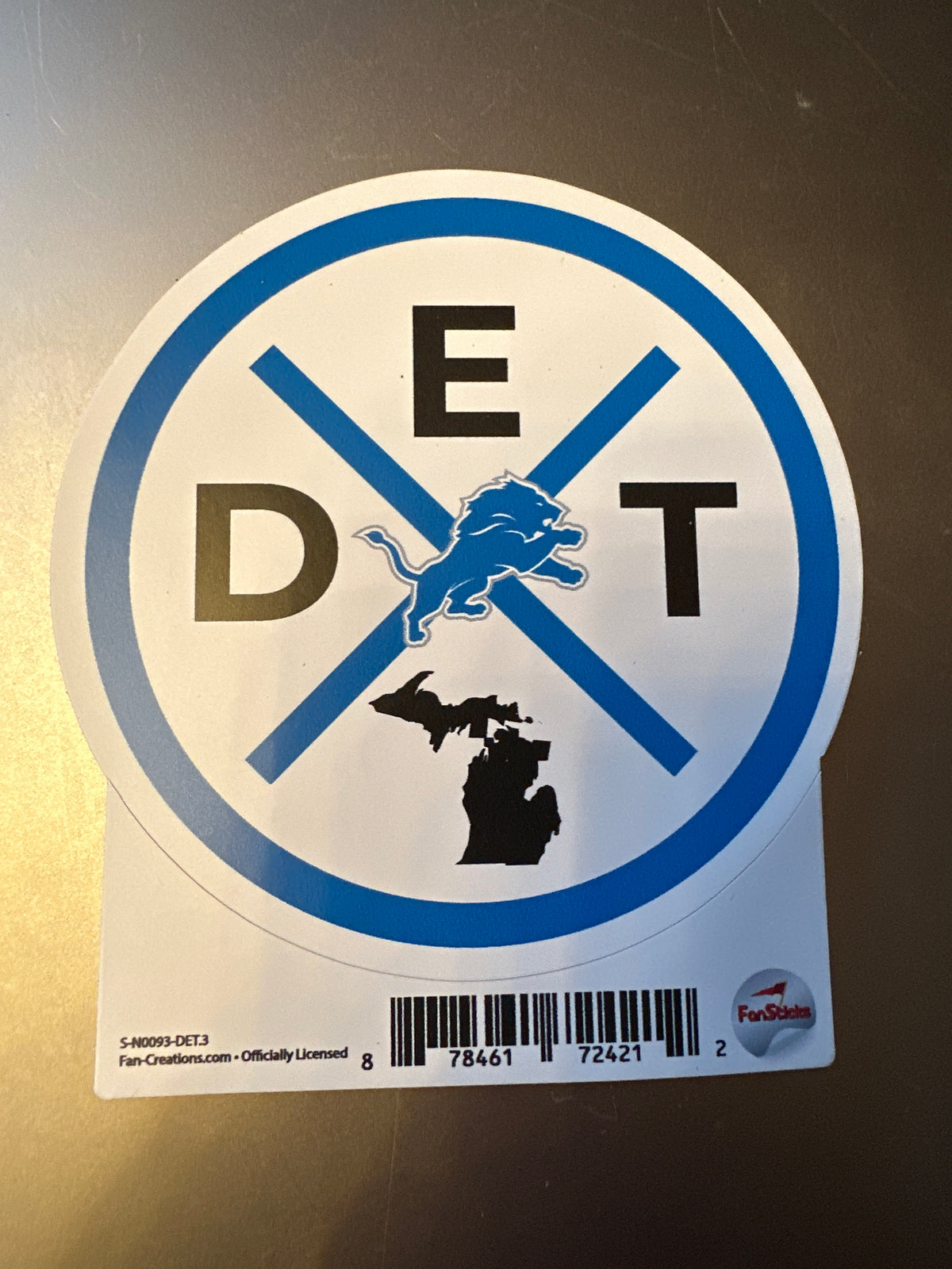 3&quot; Detroit Loins Stickers