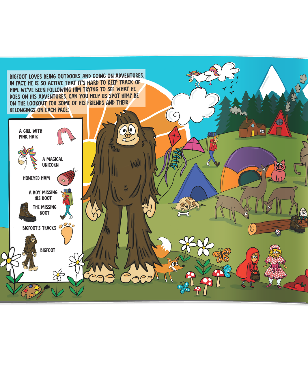 Bigfoot&#39;s Adventures Book