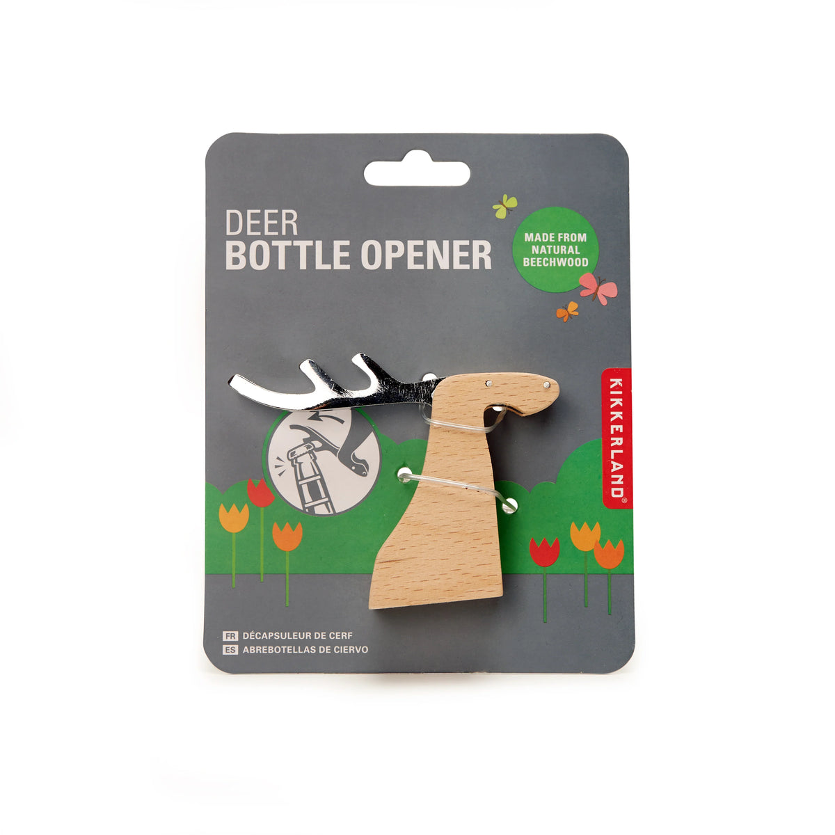 Stainless Steel Deer Bottle Opener